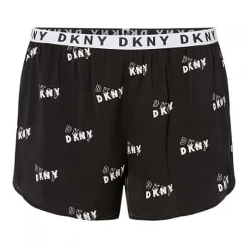 Image of DKNY Logo Boxer Shorts - 002 BLACK PT