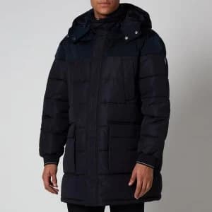 Image of Armani Exchange Parka Jacket Navy Size XL Men