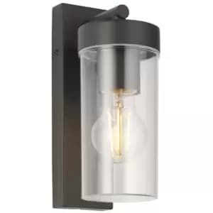 Image of Saxby Hayden Outdoor Wall Anthracite Grey IP44