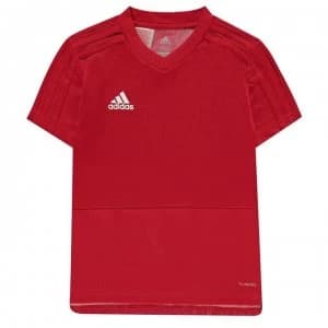 Image of adidas Condivo Training Jersey Top Boys - Red/White