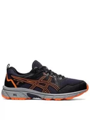 Image of Asics Gel-venture 8, Black/Grey/Orange, Size 10, Men