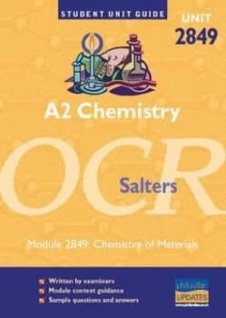 Image of A2 Chemistry. Unit 2849 Salters by Frank Harris Book