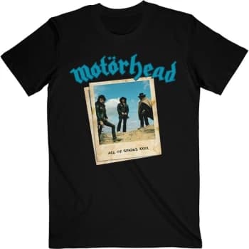 Image of Motorhead - Ace of Spades Photo Unisex Medium T-Shirt - Black