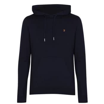 Image of Farah Vintage Zain Hoodie - True Navy 412