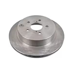 Image of Brake Disc Rear ADS74341 by Blue Print - Single