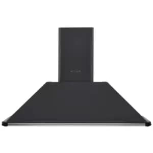Image of Smeg Victoria Kt110Gre_Gy Metal Chimney Cooker Hood (W)110Cm - Grey