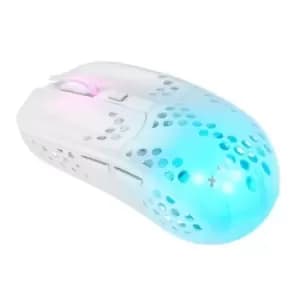 Image of Xtrfy MZ1 RGB Optical Ultra-Light Gaming Mouse 400-19000 CPI Kailh Switches Adjustable RGB Modular Design White