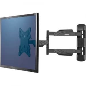 Image of Fellowes Wall Mount Smart Suites Height Adjustable Black