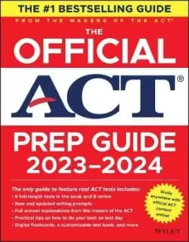 Image of The Official ACT Prep Guide 2023-2024, (Book + Onl ine Course) by ACT