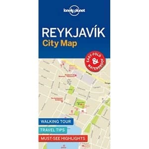 Image of Lonely Planet Reykjavik City Map Sheet map, folded 2018