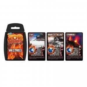Image of Volcanoes Top Trumps Classics Card Game