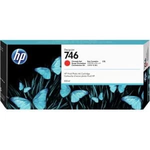 Image of HP 746 Chromatic Red DesignJet Ink Cartridge 300ml