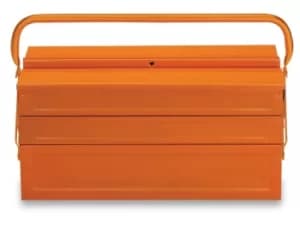 Image of Beta Tools C19L 5-Section Cantilever Metal Tool Box 550 x 200 x 210mm 021190002