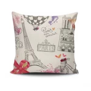 Image of NKRLNT-181 Multicolor Cushion