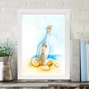 Image of BC98119424 Multicolor Decorative Framed MDF Painting