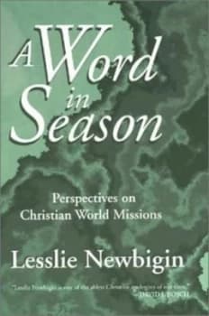 Image of A Word in Season by Lesslie Newbigin Paperback