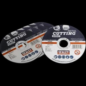 Image of Sealey Metal Cutting Disc 115mm 1.2mm Pack of 5