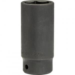 Image of Draper Expert 1/2" Drive Hi Torq Deep Hexagon Impact Socket Metric 1/2" 27mm