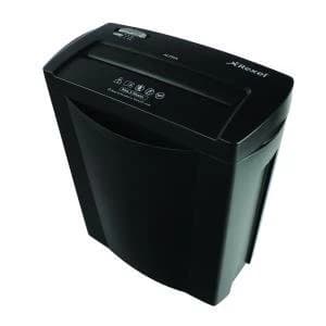 Image of Rexel Alpha Cross-Cut Shredder Black Silver RM25511