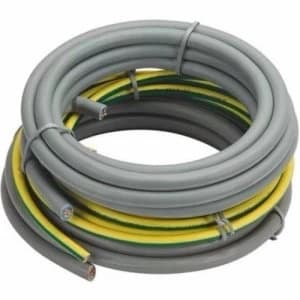 Image of Zexum 3 Meters Grey 16mm 74A Blue Brown Meter Tails 6181Y and 3 Meters 16mm Green Yellow 6491X