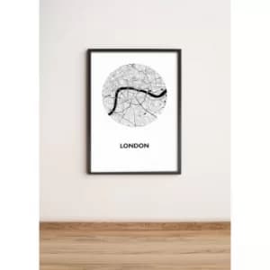 Image of LM3550SCT-005 Multicolor Decorative Framed MDF Painting