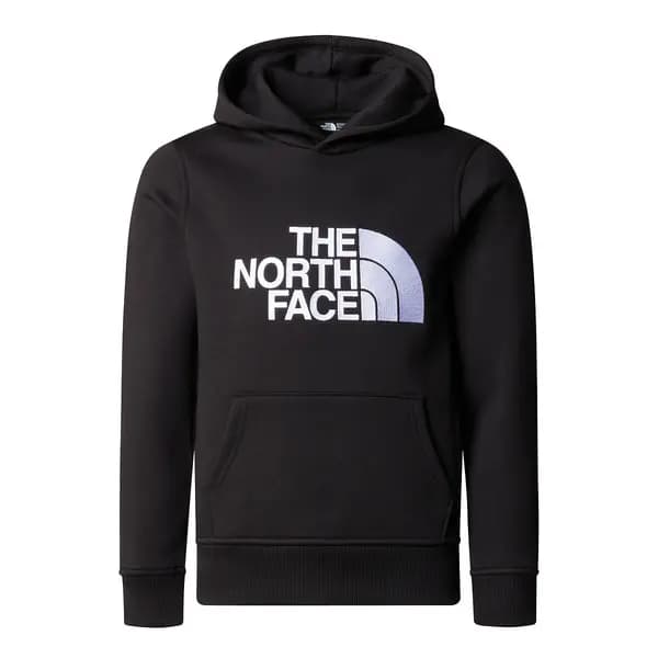 Image of Drew Peak Cotton Hoodie with Embroidered Logo