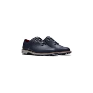 Image of Footjoy Premiere Series Spikeless Golf Shoes Mens Navy UK110 Size: UK1