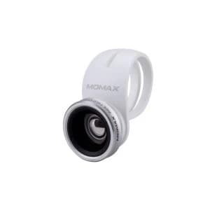 Image of Momax CAM6 X-Lens: 5 in 1 Superior Lens Set for Smartphone (Wide Angle/Macro/Fisheye/CPL Filter/Telephoto) - Silver