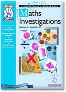 Image of Blueprints - Maths Investigations Key Stage 2 Scotland P4-P7 Photocopiable Resource Bank by David Clemson Paperback
