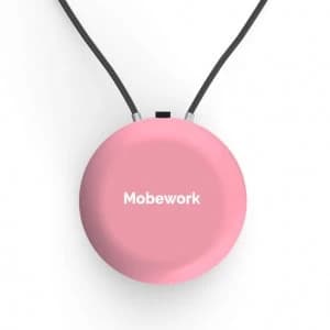 Image of Mobework Personal Ionic Air Purifier V2 - Pink