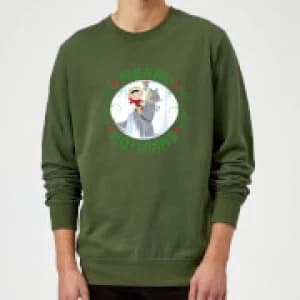 Image of Star Wars Merry Hothmas Christmas Sweatshirt - Forest Green - L