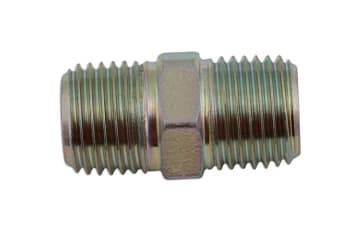 Image of Double Equal Union Air Line Connector 1/4 BSP Pk 5 Connect 30965