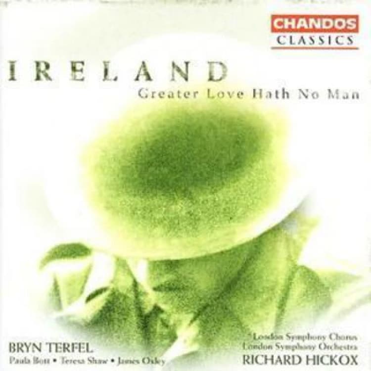 Image of John Ireland - Greater Love Hath No Man, London Overture (Hickox, Lso) CD Album - Used