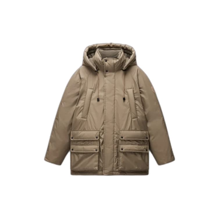 Image of Windbreaker Napapijri A-Gail Marron Male 2XL
