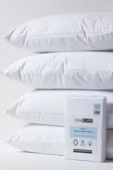 Image of Waterproof Pillow Protectors 40 x 80 cm, Pack of 4