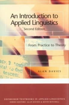 Image of An introduction to applied linguistics by Alan Davies