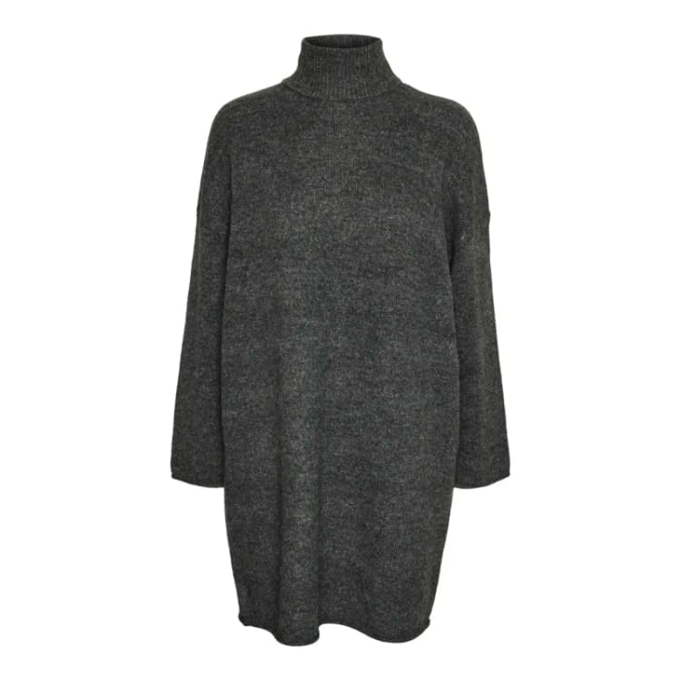 Image of Vero Moda Womens turtleneck sweater dress Vero Moda Gemma Gris Female XL
