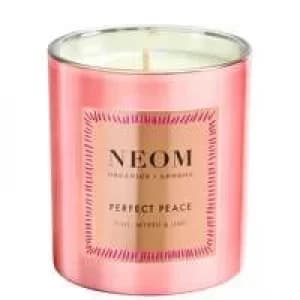 Image of Neom Organics London Christmas 2021 Scent To Make You Happy Perfect Peace Candle (1 Wick) 185g