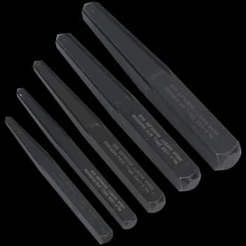 Image of Sealey Screw Extractor Square Type Set Pack of 5