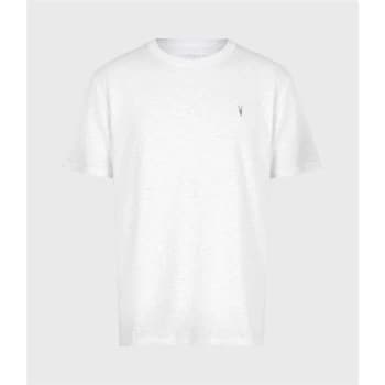 Image of AllSaints Dexter Crew T-Shirt - Optic White