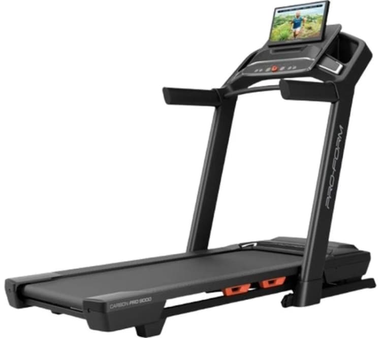 Image of PROFORM Carbon Pro 9000 Folding Smart Bluetooth Treadmill - Black 043619668100