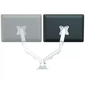 Image of Fellowes Eppa Dual Monitor Arm Kit - White