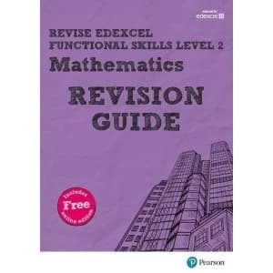 Image of Revise Edexcel Functional Skills Mathematics Level 2 Revision Guide includes online edition Mixed media product 2016