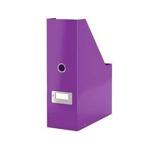 Image of Original Leitz WOW Click Store Magazine File Purple