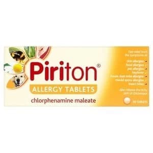 Image of Piriton Allergy Chlorphenamine Tablets 30s