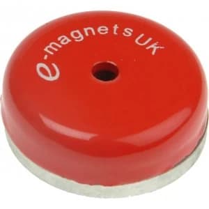 Image of E Magnet Shallow Pot Magnet 29mm