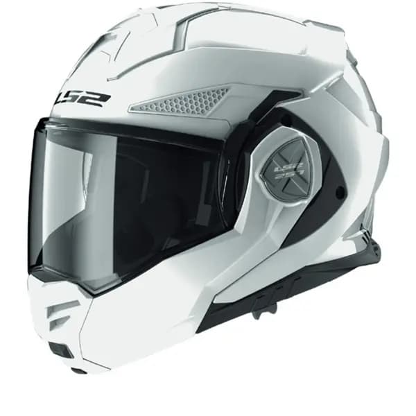 Image of LS2 FF901 Advant X Solid White 06 Modular Helmet Size 3XL