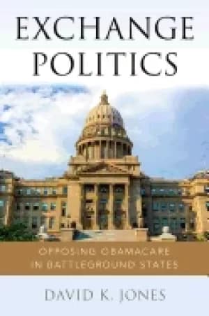 Image of exchange politics opposing obamacare in battleground states