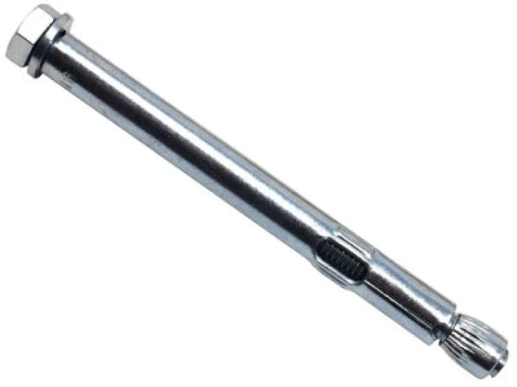 Image of Masonmate High-Quality M8 X 90mm Hex Loose Bolt Sleeve Anchors - 50-Pack For Masonry And Concrete Projects