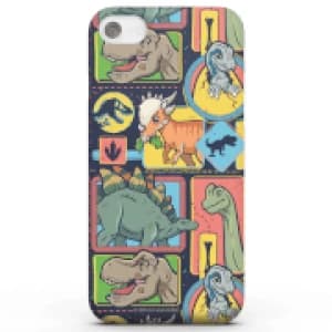 Image of Jurassic Park Cute Dino Pattern Phone Case for iPhone and Android - iPhone 6 Plus - Snap Case - Matte